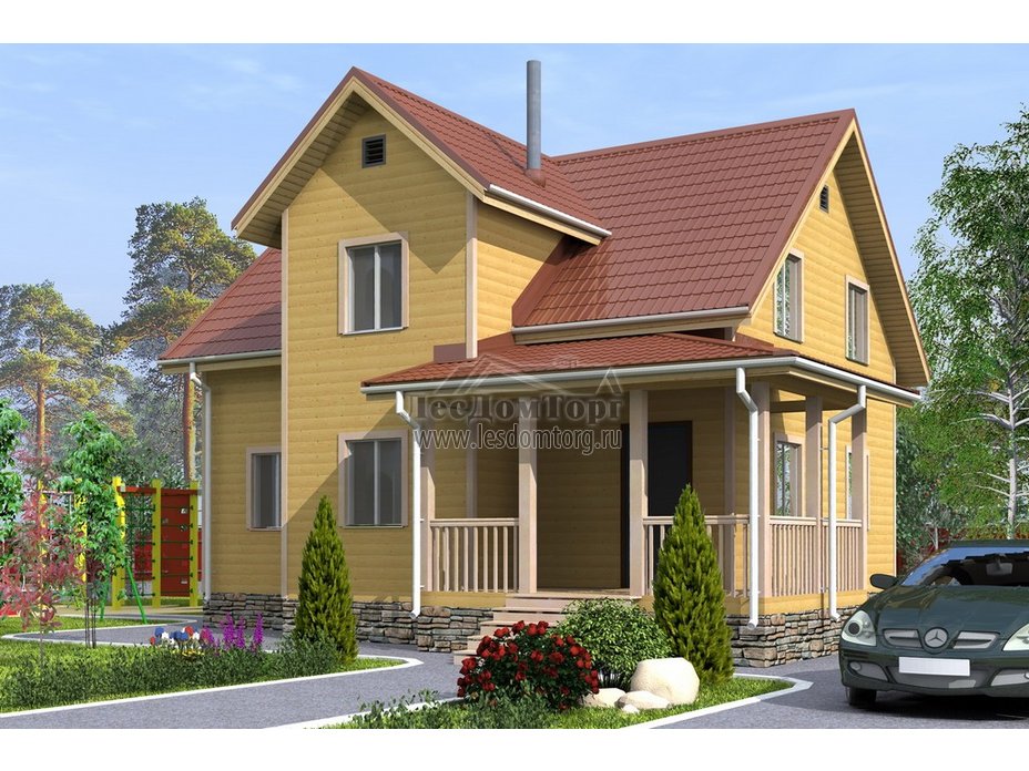 Дома из бруса под ключ — купить деревянный дом недорого, цены на проекты и строительство в Москве