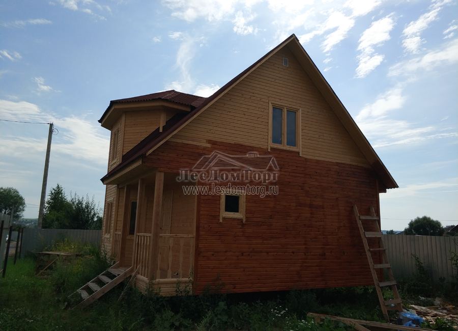 Каркасный дом, проект Флагман