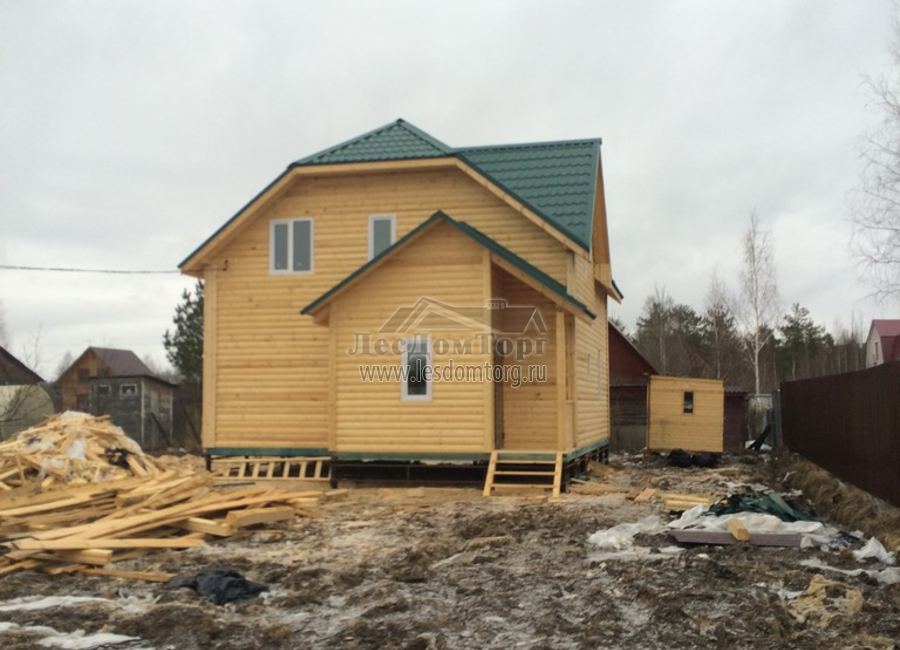 Дом из бруса, проект Азов