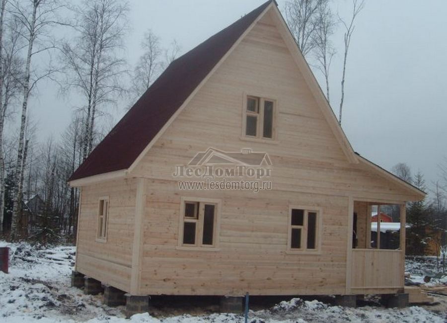 Дом из бруса, проект Кондор