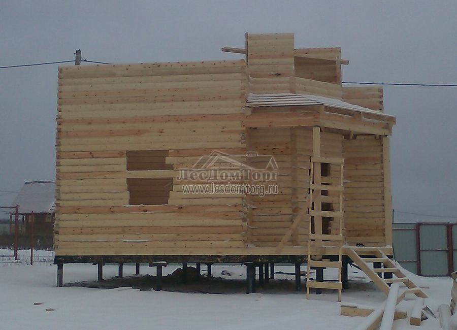 Дом из бруса, проект Охотник
