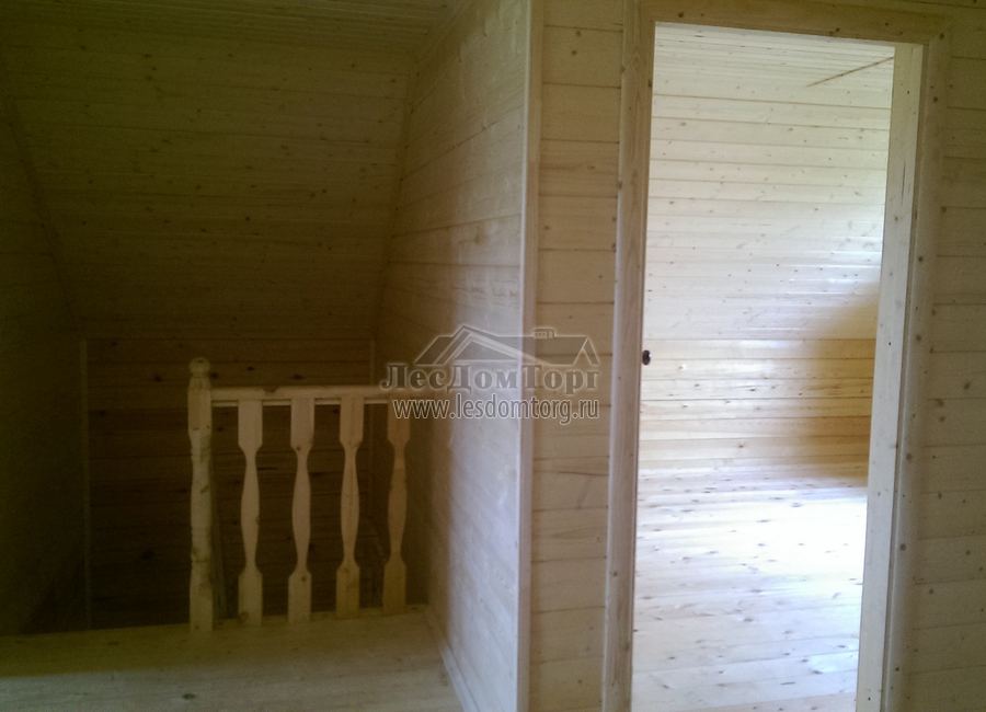 Дом из бруса, проект Василек